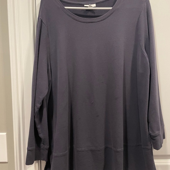 J. Jill Purely Jill tunic length sweatshirt in size XL - Picture 4 of 5